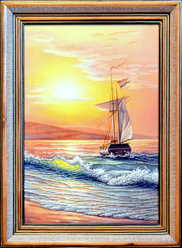 Картина «У берега моря»
