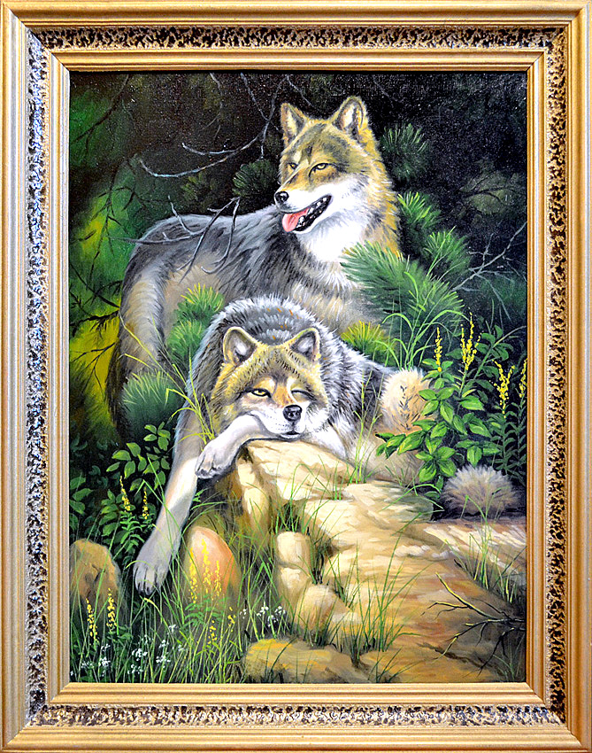 Картина «Волки»