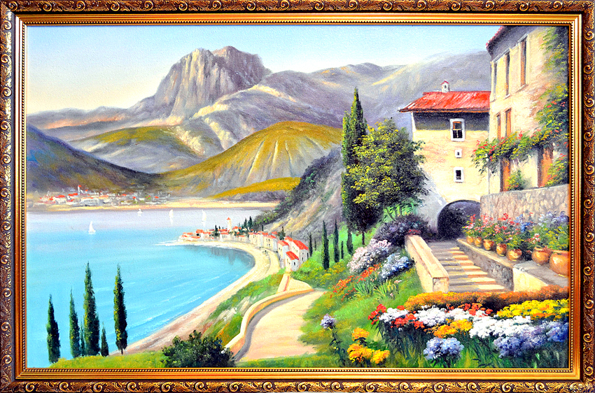 Картина «Итальянский дворик»
