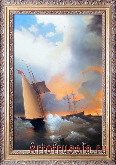 Копия с картины И. Айвазовского