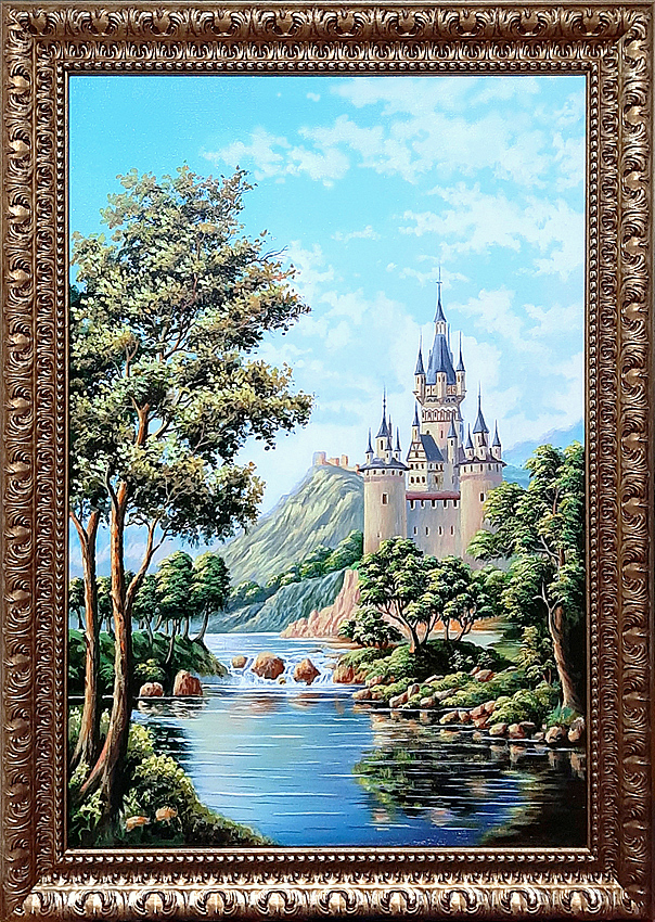 Картина "Замок" на заказ